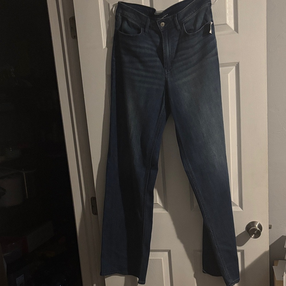 Old Navy Dark Blue Flare Jeans